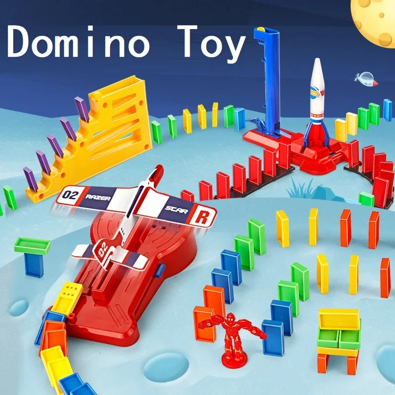 Domino Building Blocks with Ai - огляд і ціна Board Game Monopoli