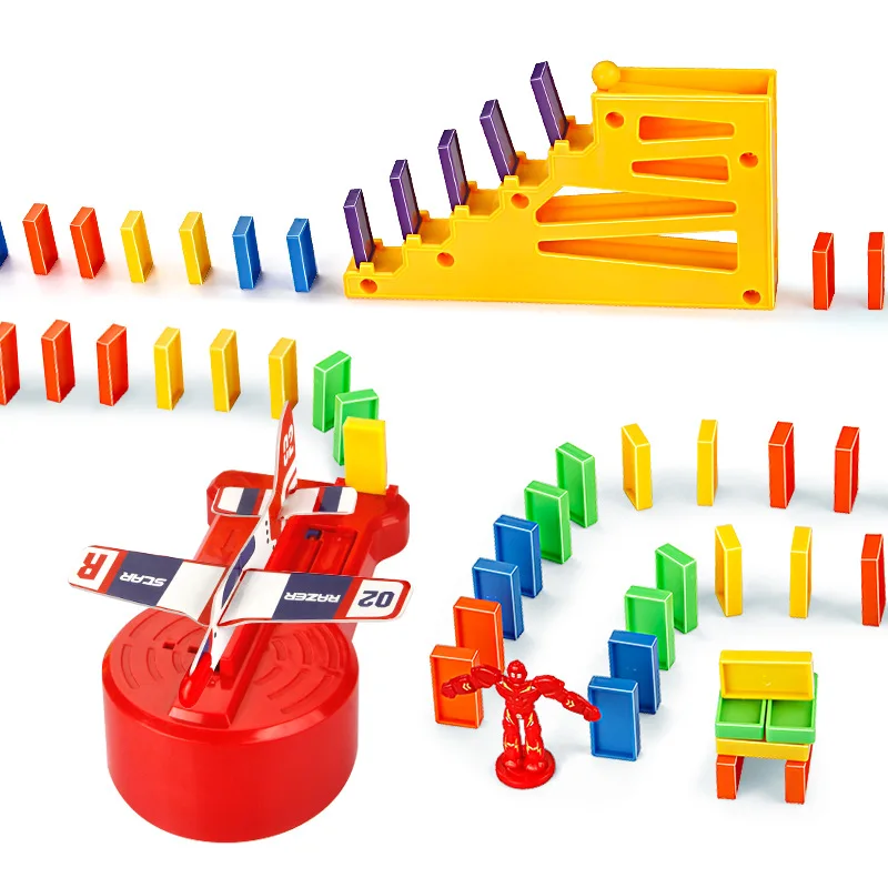 Domino Building Blocks with Ai - огляд і ціна Board Game Monopoli