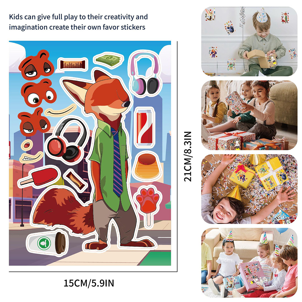 8/16pcs Disney Cartoon Zootopi - огляд і ціна Board Game For 2 People