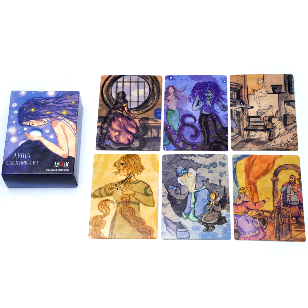 TAPO AYIA CBOPHИK Tarot Cards  - огляд і ціна Board Game Instruction