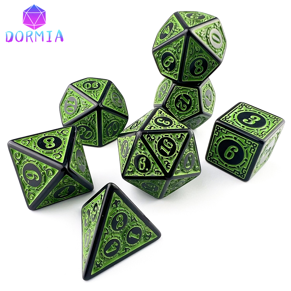 Dice Games TRPG DND Dice Set M - огляд і ціна Board Game Font