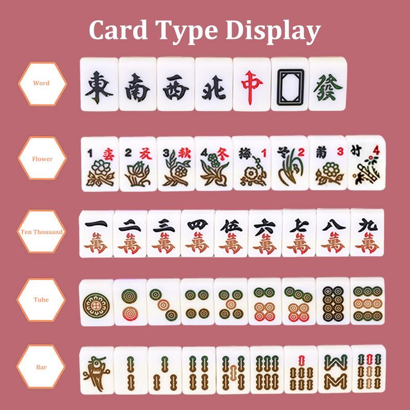 Mahjong Sets Board Game With L - огляд і ціна Board Game Mahjong