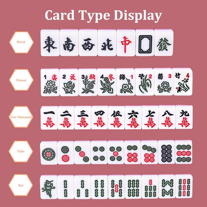 Mahjong Sets Board Game With L - огляд і ціна Board Game Mahjong