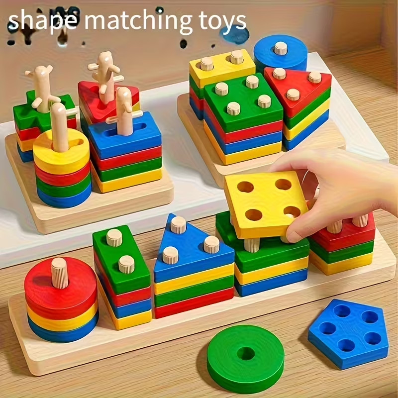 Montessori Wooden Games Baby T - огляд і ціна Board Game For 2 People