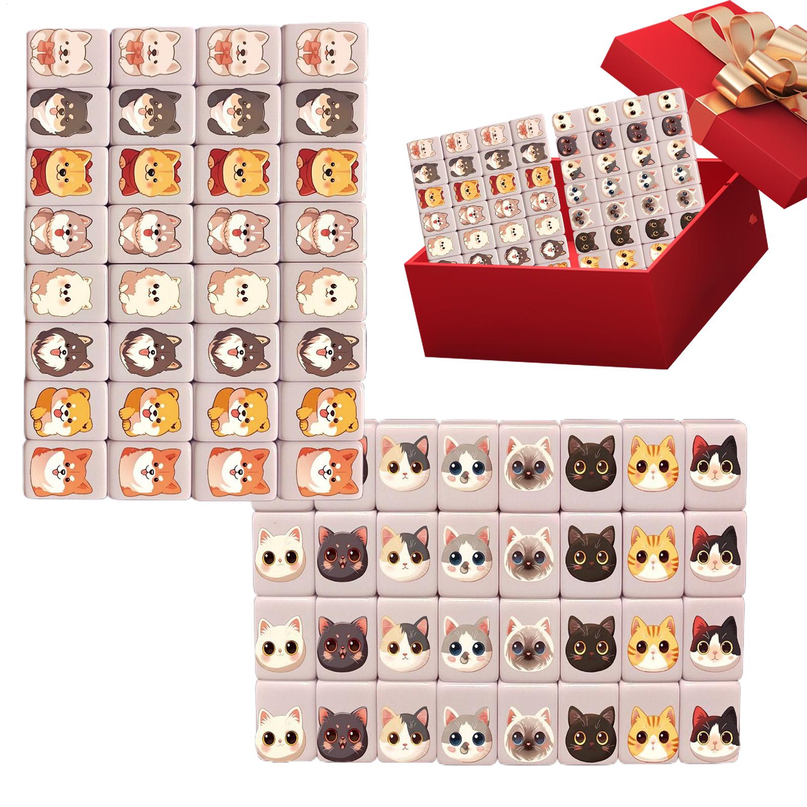 65Pcs mini Mahjong Board Games - огляд і ціна Board Game Mahjong