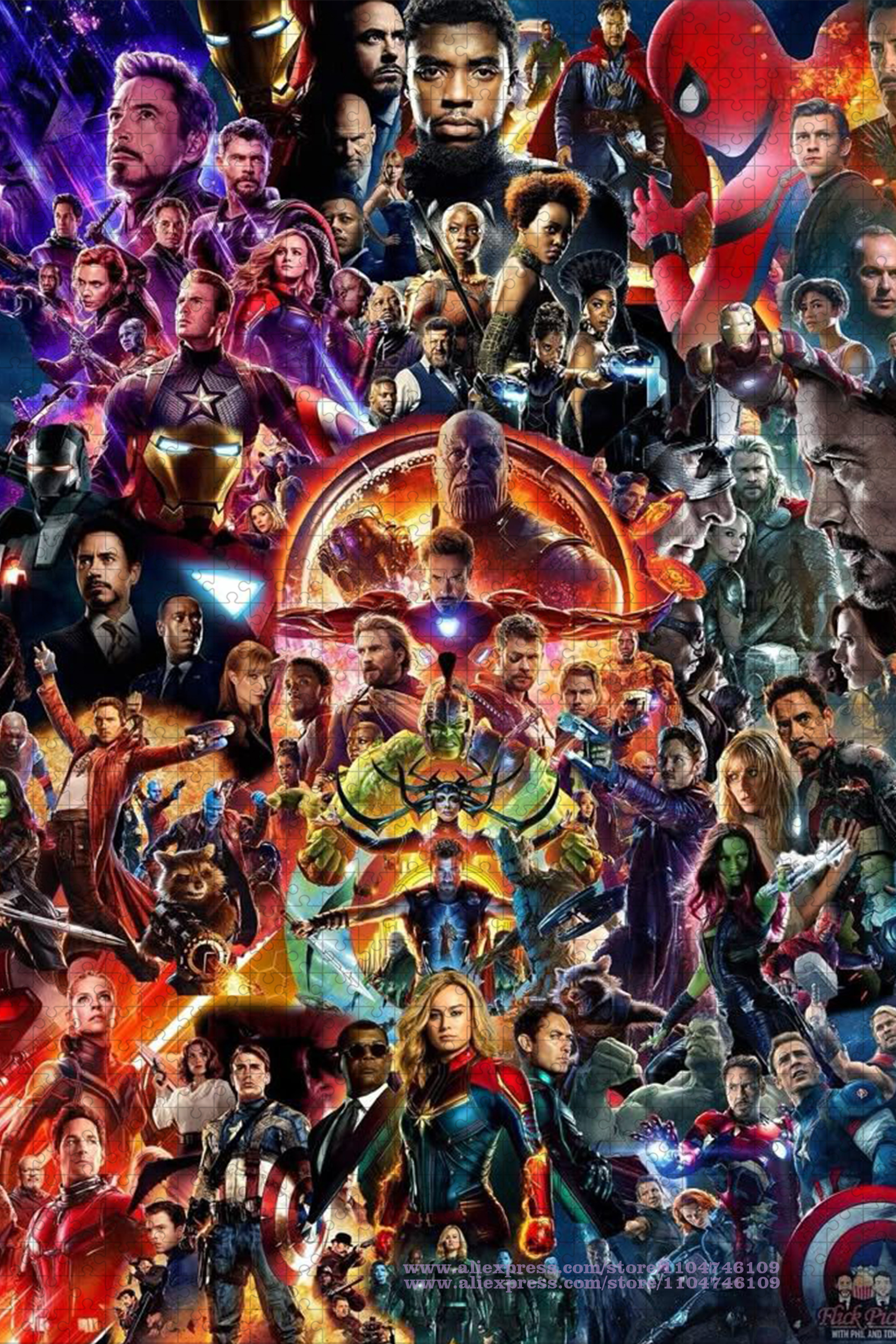 Marvel Characters Collections  - огляд і ціна Jigsaw Puzzle Adult