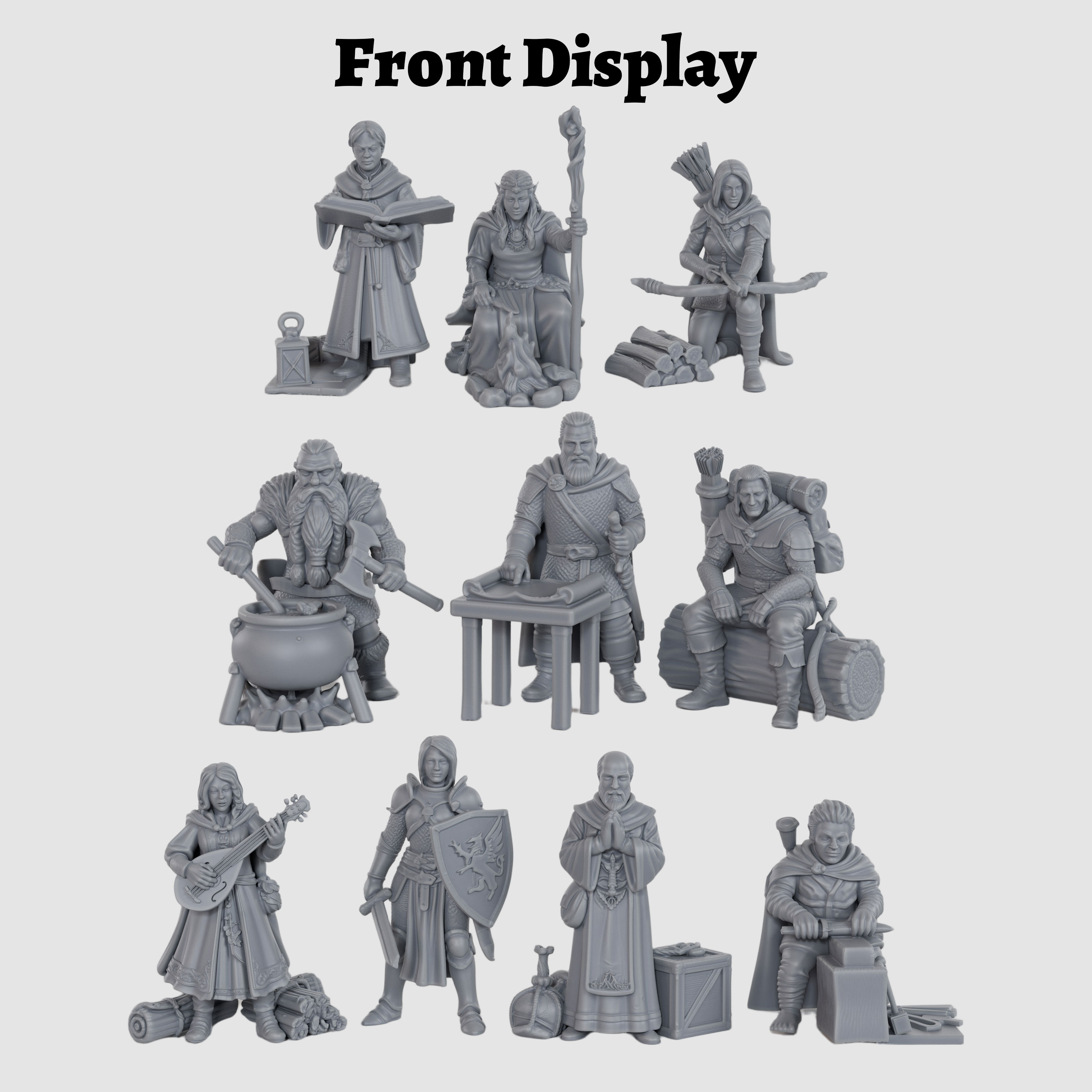 Fantasy Adventurer NPC Miniatu - огляд і ціна Board Game Dune
