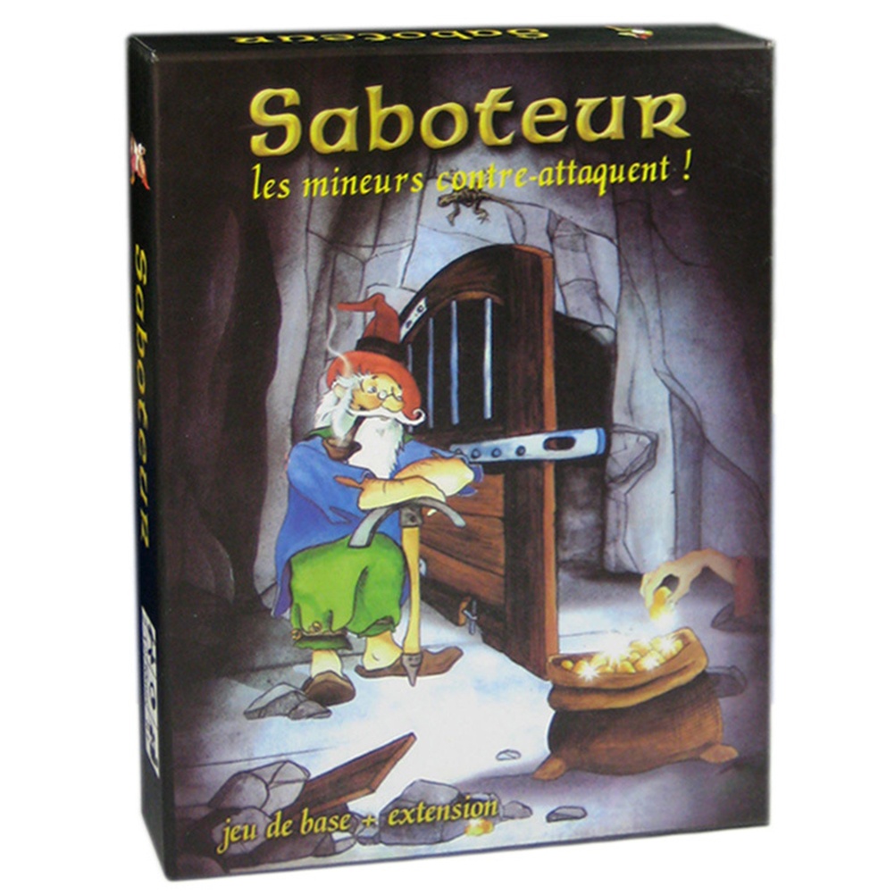 Saboteur Board Game Version 1  - огляд і ціна Board Game Saboteur