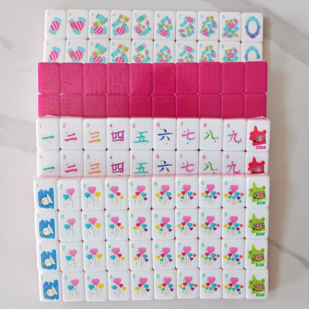 Rose Red Custom American Mahjo - огляд і ціна Board Game Mahjong