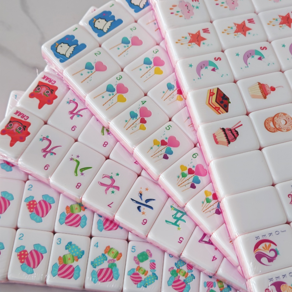 Rose Red Custom American Mahjo - огляд і ціна Board Game Mahjong