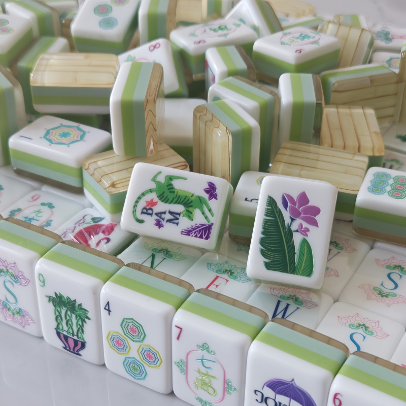 4-Layer Acrylic American Mahjo - огляд і ціна Board Game Mahjong