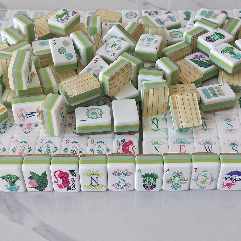 4-Layer Acrylic American Mahjo - огляд і ціна Board Game Mahjong