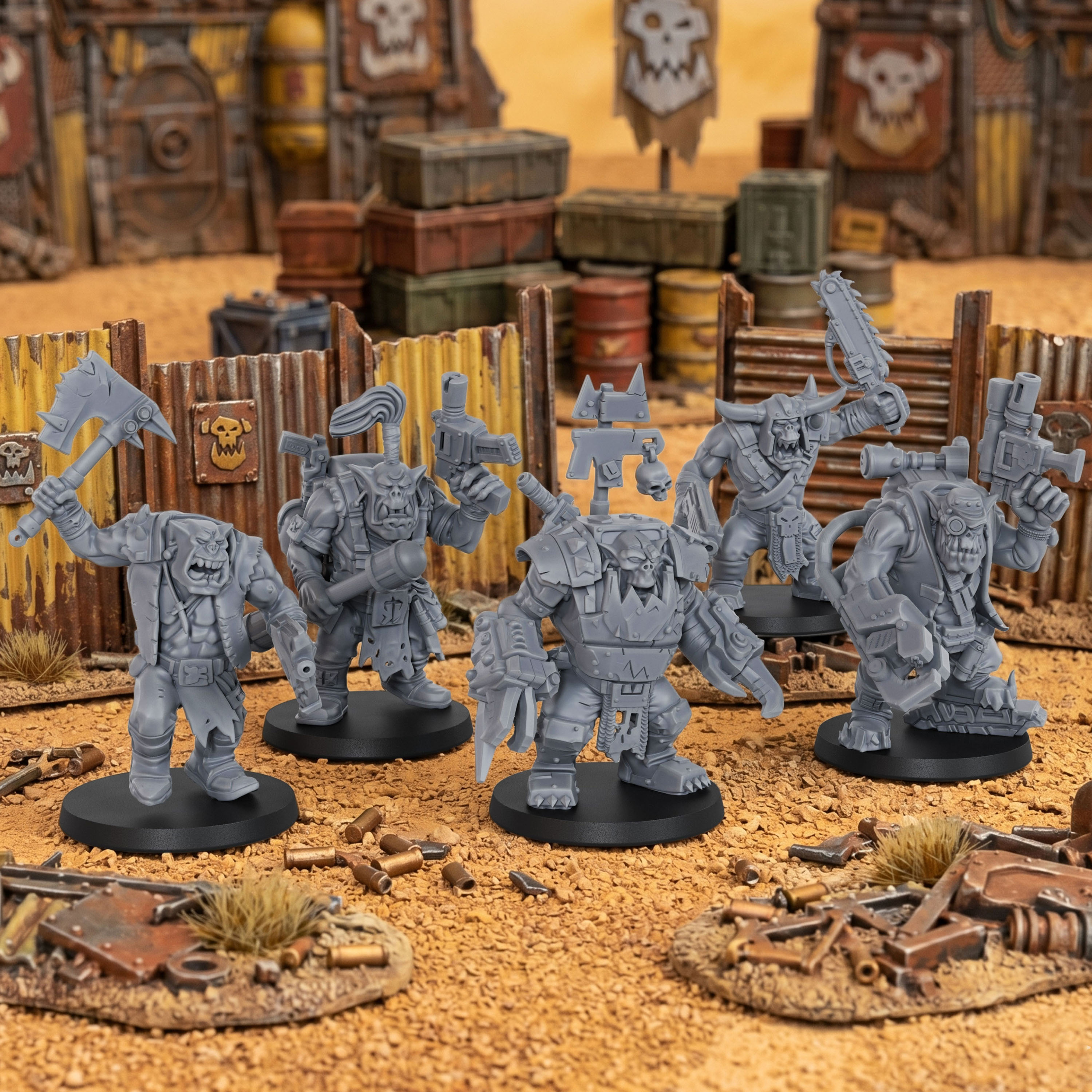 Sci-Fi Orc Squad Miniature Set - огляд і ціна Board Game Dune