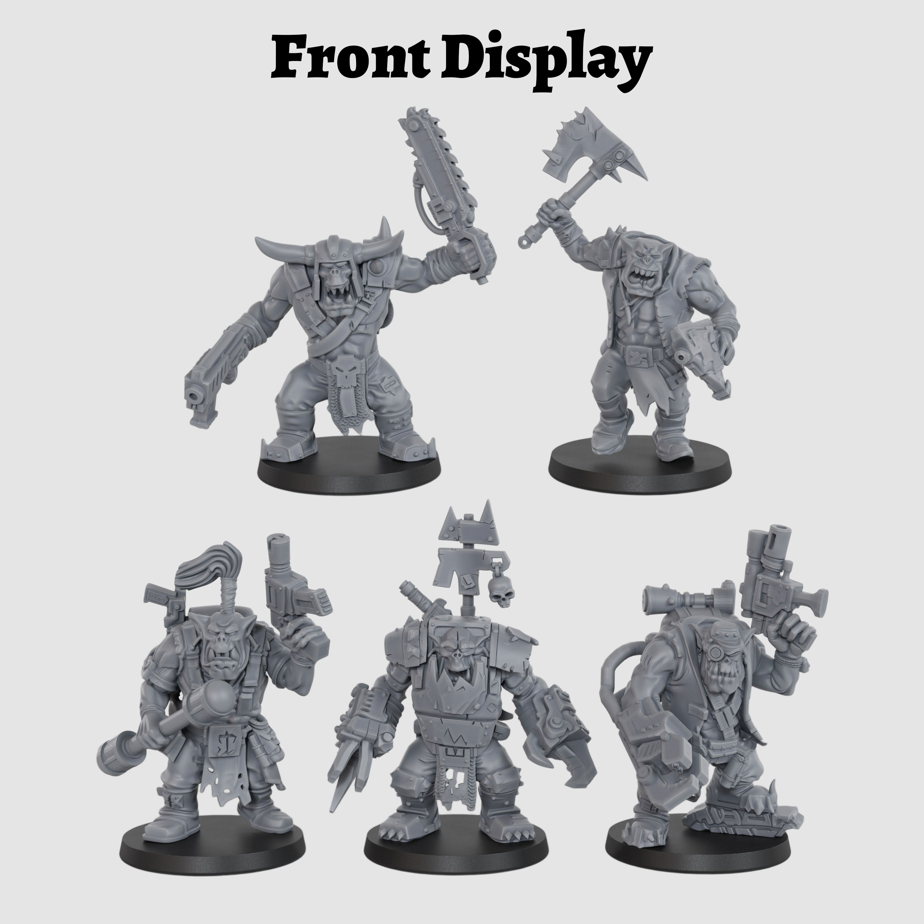 Sci-Fi Orc Squad Miniature Set - огляд і ціна Board Game Dune