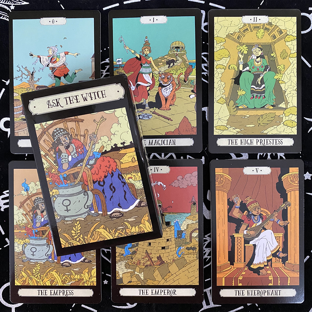 The Witch Tarot Cards Deck Eng - огляд і ціна Board Game Family