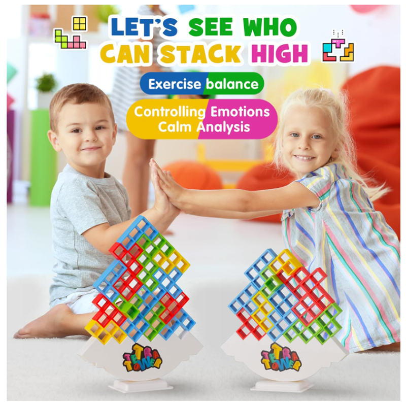 New 3D Tetris Tower Balancing  - огляд і ціна Board Game Saboteur