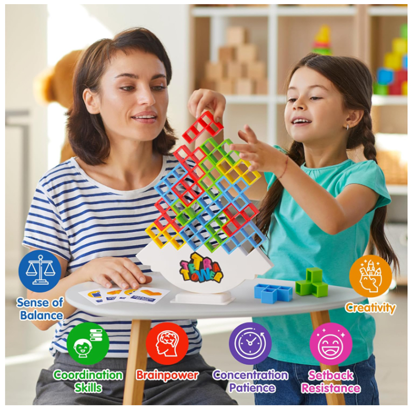 New 3D Tetris Tower Balancing  - огляд і ціна Board Game Saboteur