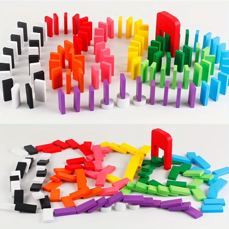 120pcs Domino Set - Multicolor - огляд і ціна Board Game Monopoli