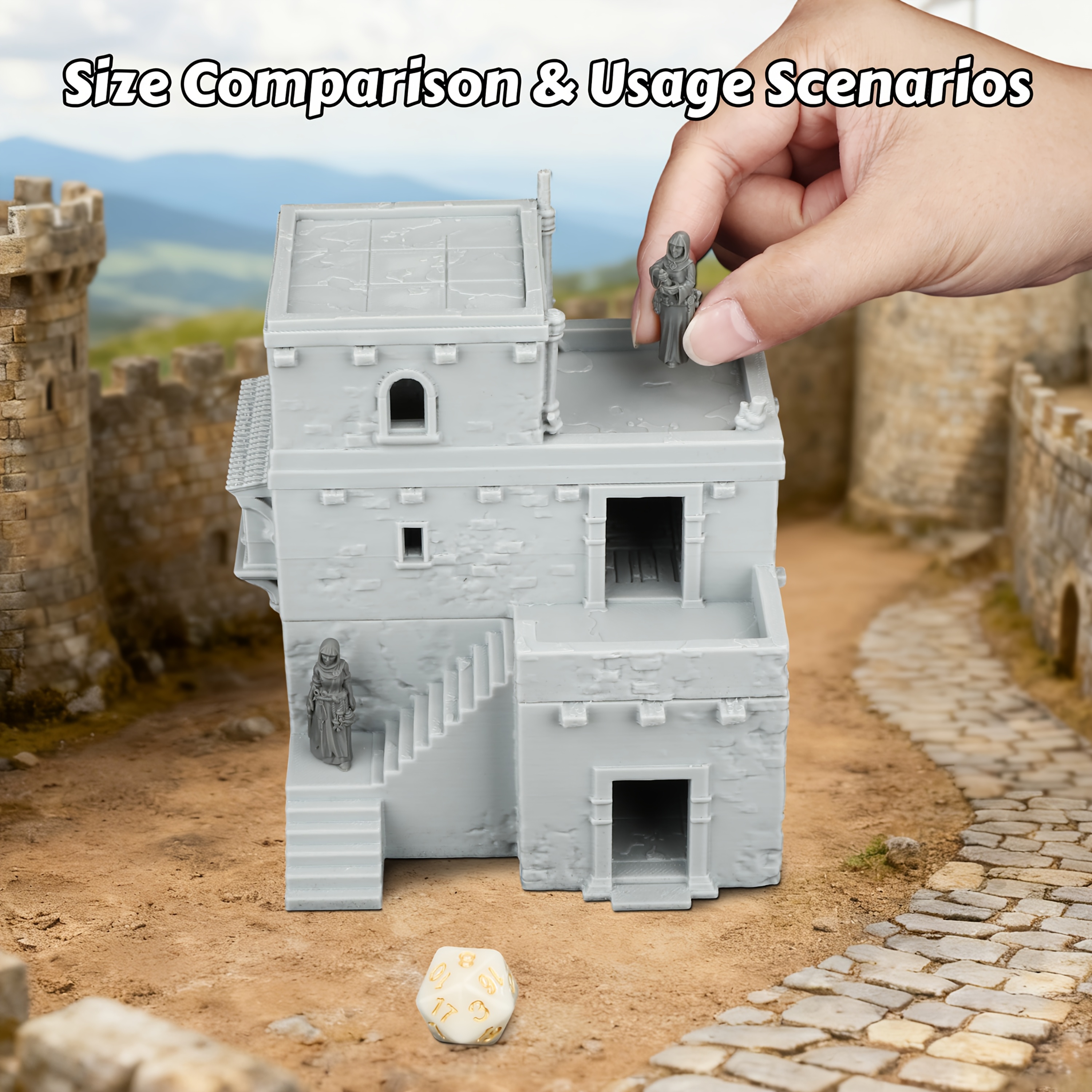 TRPG Miniature Building - Ston - огляд і ціна Board Game Dune