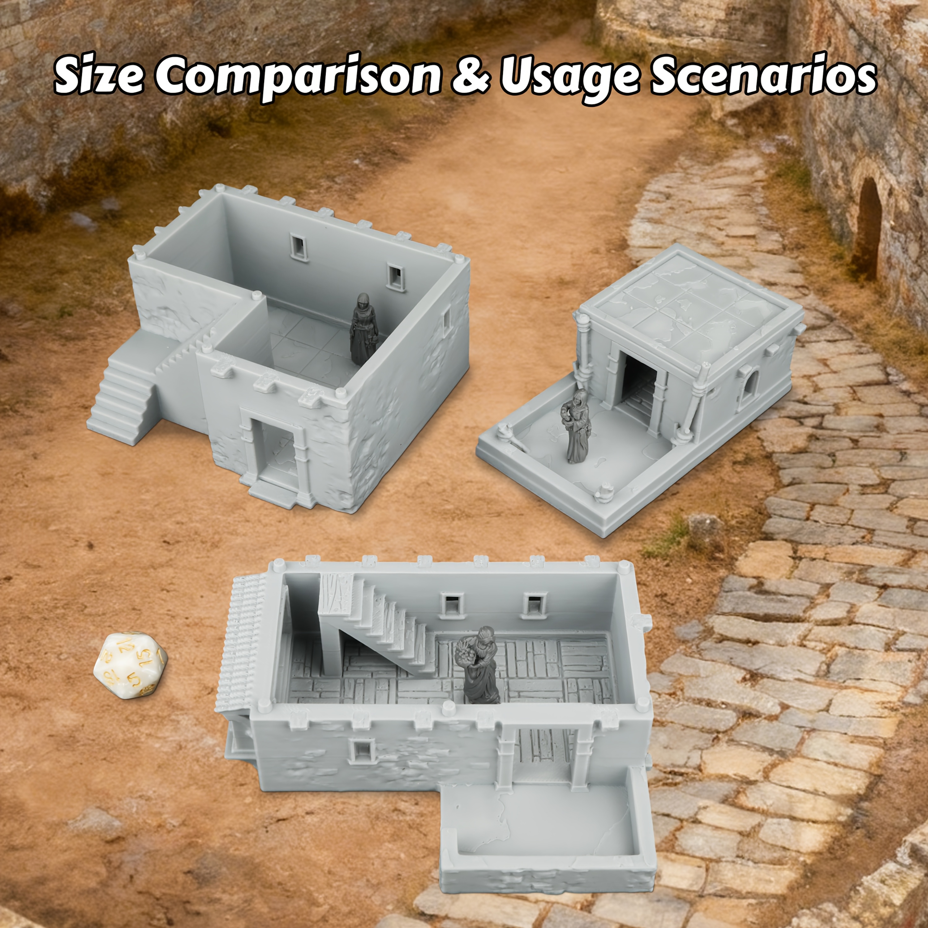 TRPG Miniature Building - Ston - огляд і ціна Board Game Dune