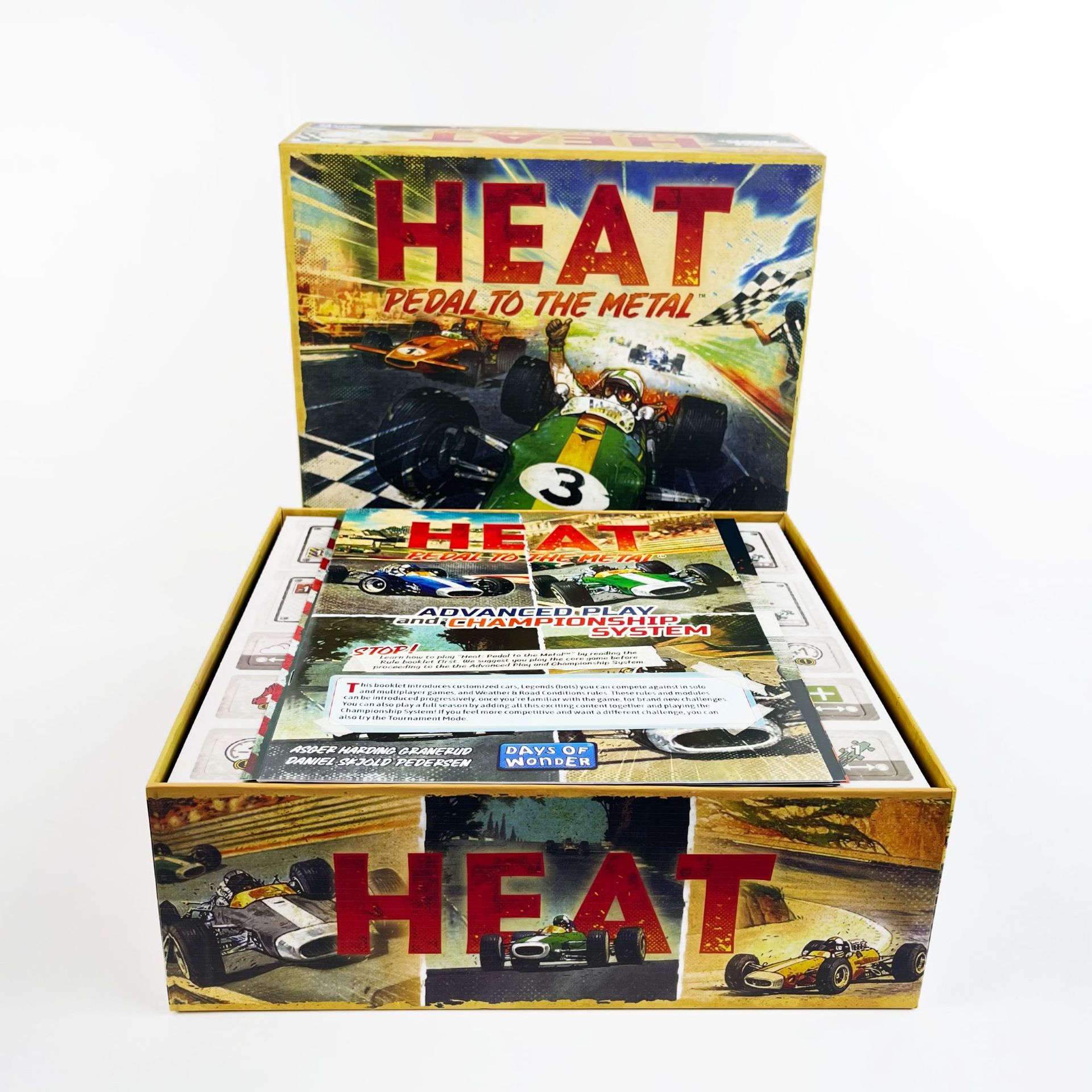 “HEAT: Full Throttle” — a fast - огляд і ціна Board Game Dune