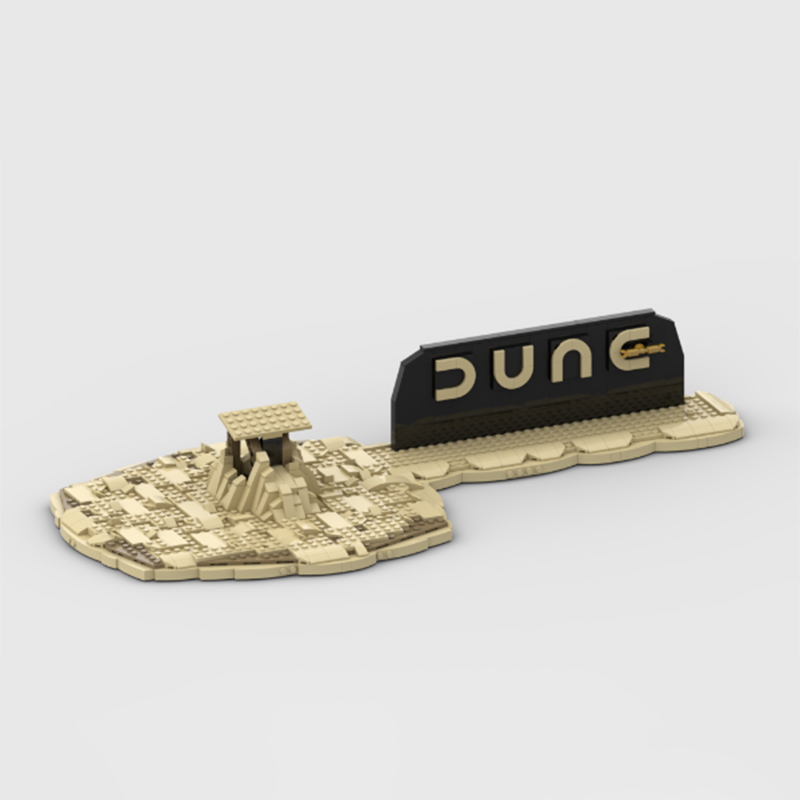 693pcs MOC Display For Set Dun - огляд і ціна Board Game Dune