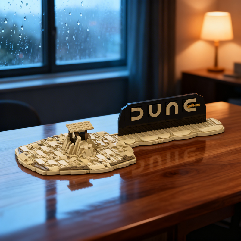 693pcs MOC Display For Set Dun - огляд і ціна Board Game Dune