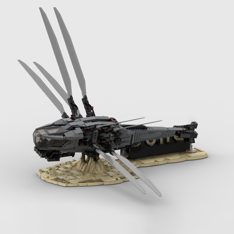 693pcs MOC Display For Set Dun - огляд і ціна Board Game Dune