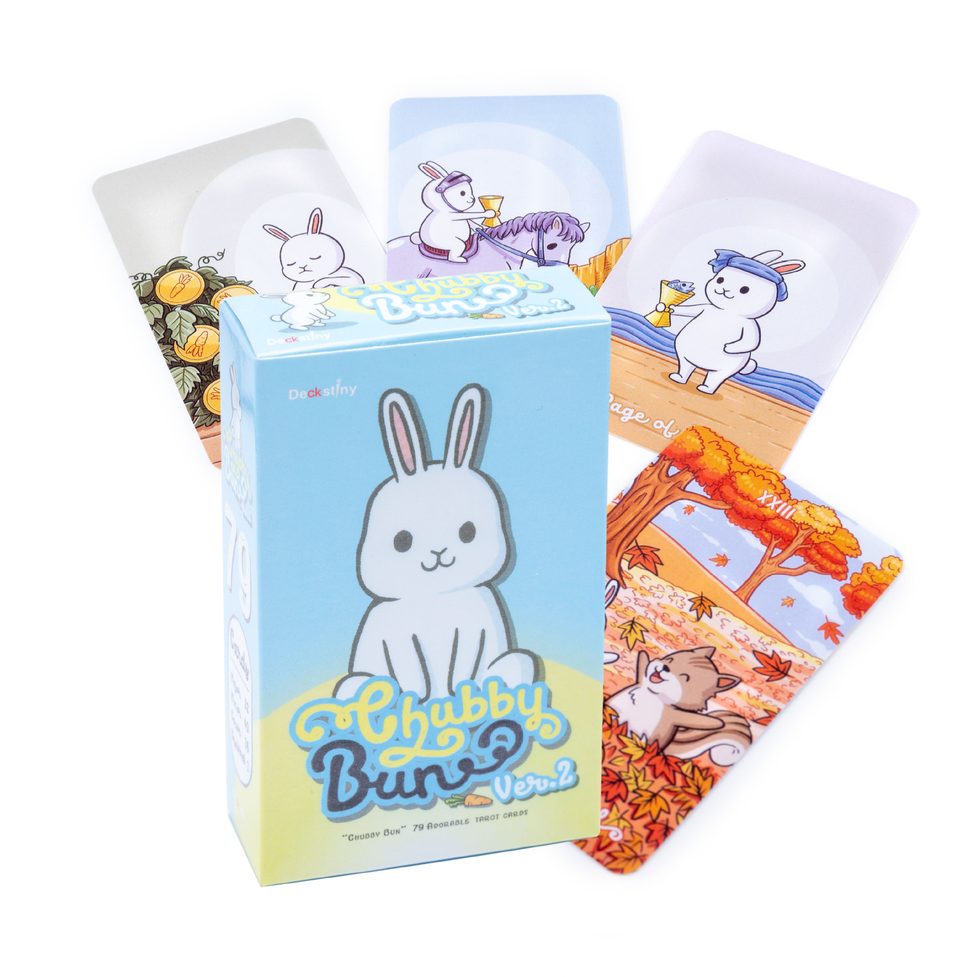 Chubby bune Rabbit Oracle Taro - огляд і ціна Board Game Instruction