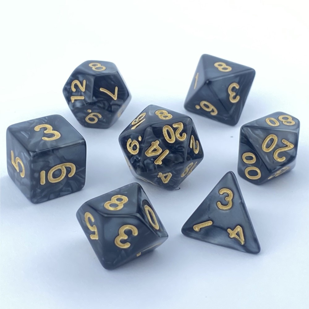 7pcs Dice Set Board Games Roll - огляд і ціна Board Game Verdant