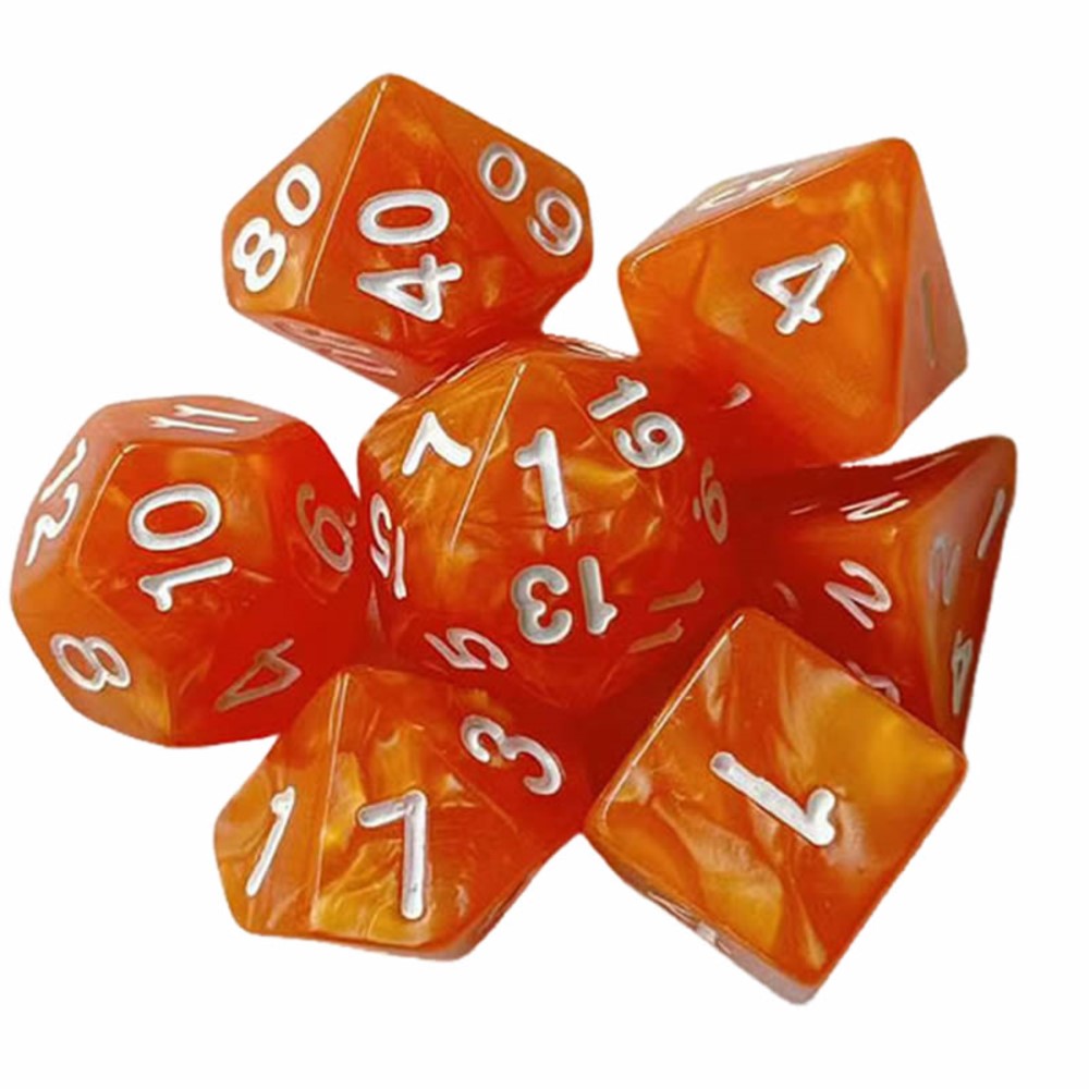 7pcs Dice Set Board Games Roll - огляд і ціна Board Game Verdant