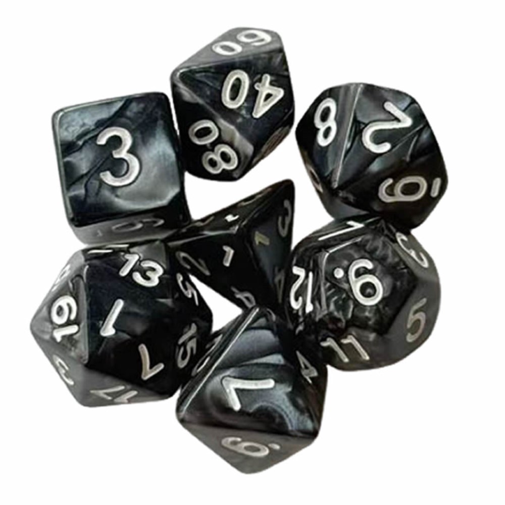 7pcs Dice Set Board Games Roll - огляд і ціна Board Game Verdant