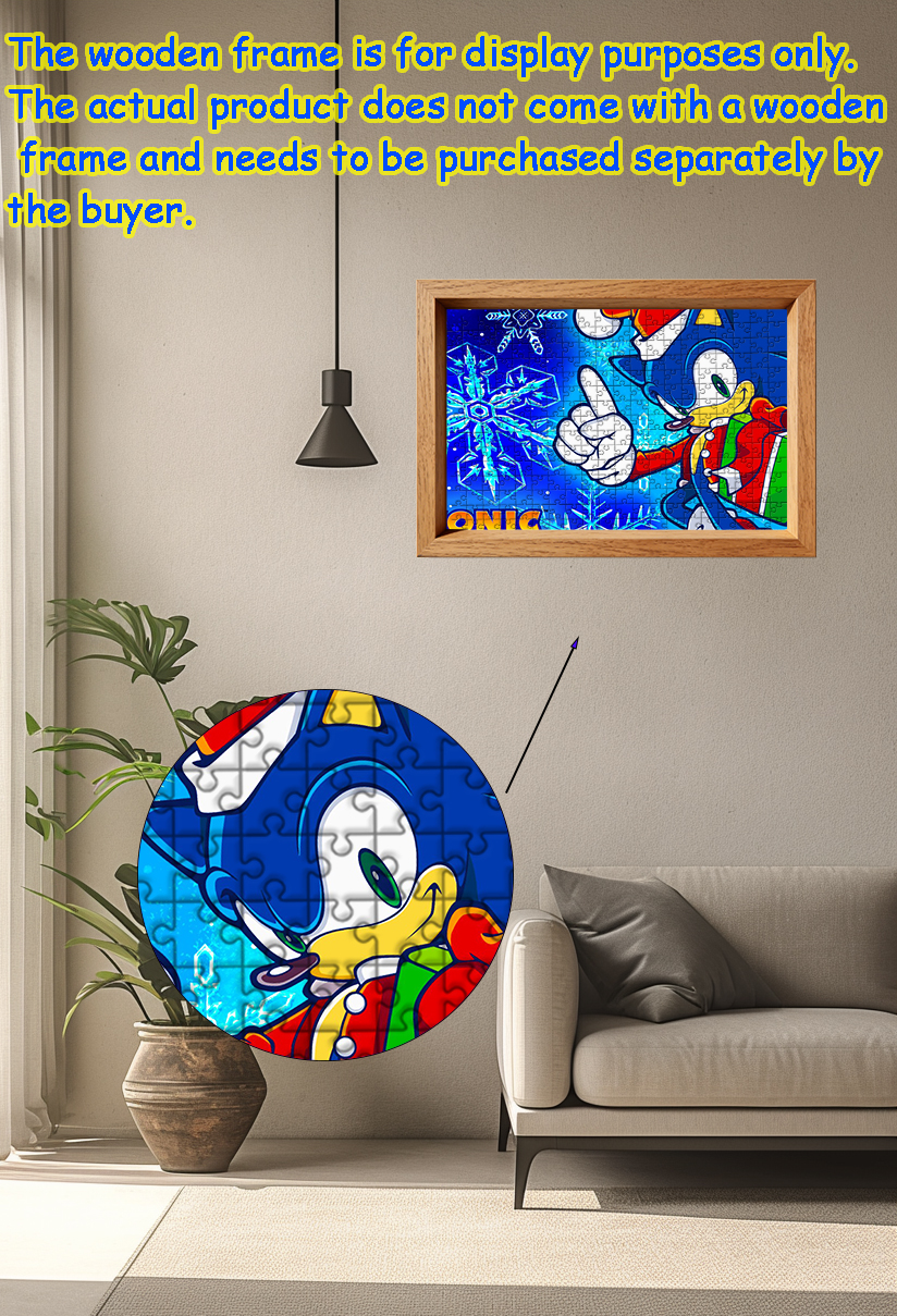Sonic Wooden Jigsaw Puzzle 108 - огляд і ціна Jigsaw Puzzle Adult
