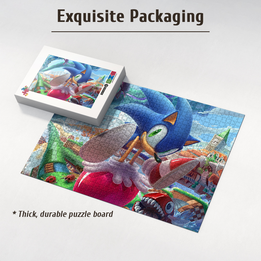 Sonic Wooden Jigsaw Puzzle 108 - огляд і ціна Jigsaw Puzzle Adult