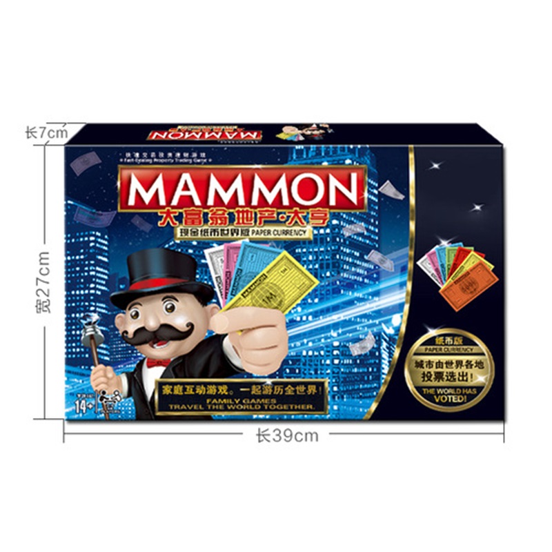 Family Party Fun Game Monopoly - огляд і ціна Board Game Monopoli