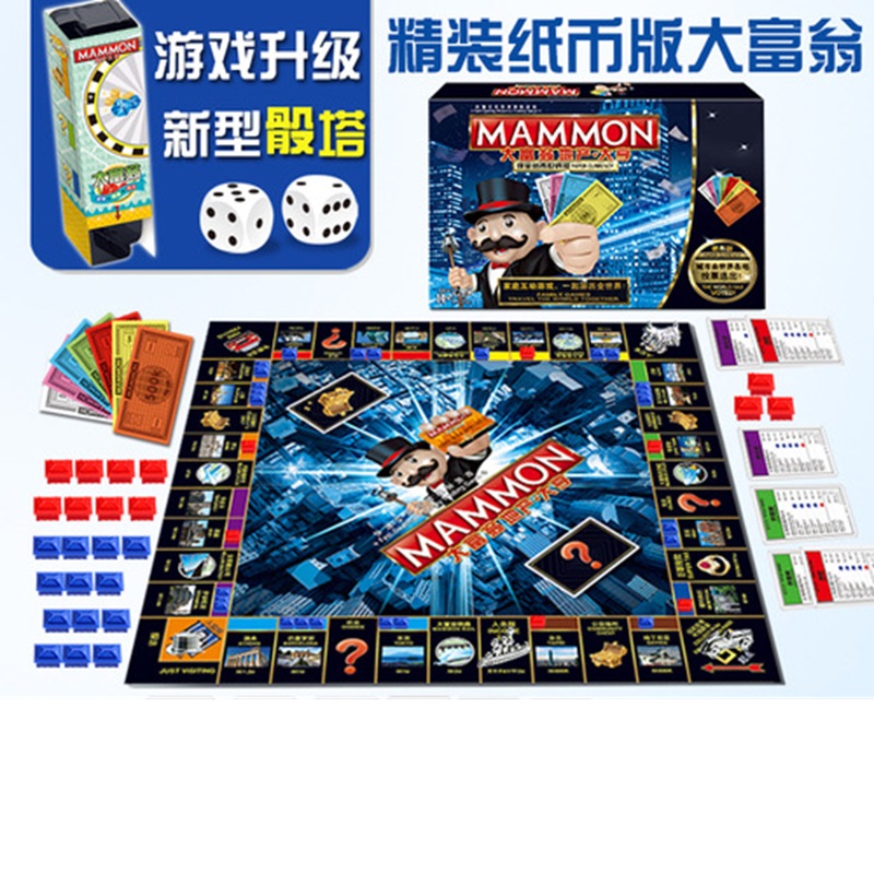 Family Party Fun Game Monopoly - огляд і ціна Board Game Monopoli