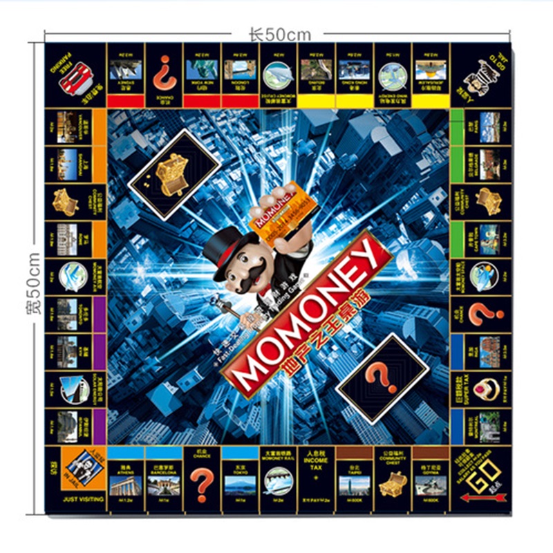 Family Party Fun Game Monopoly - огляд і ціна Board Game Monopoli