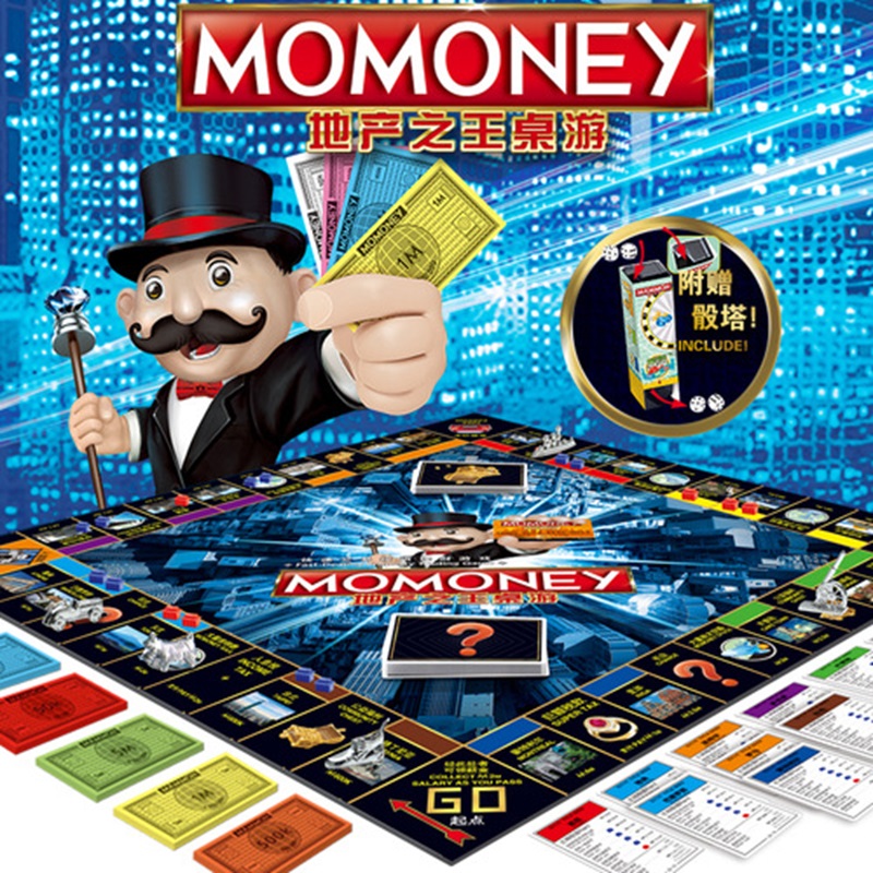 Family Party Fun Game Monopoly - огляд і ціна Board Game Monopoli