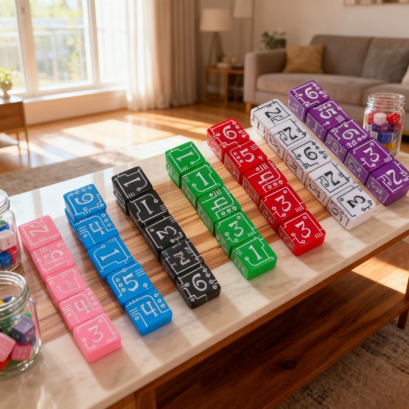 D6 Mechanical Style Polyhedral - огляд і ціна Board Game Font