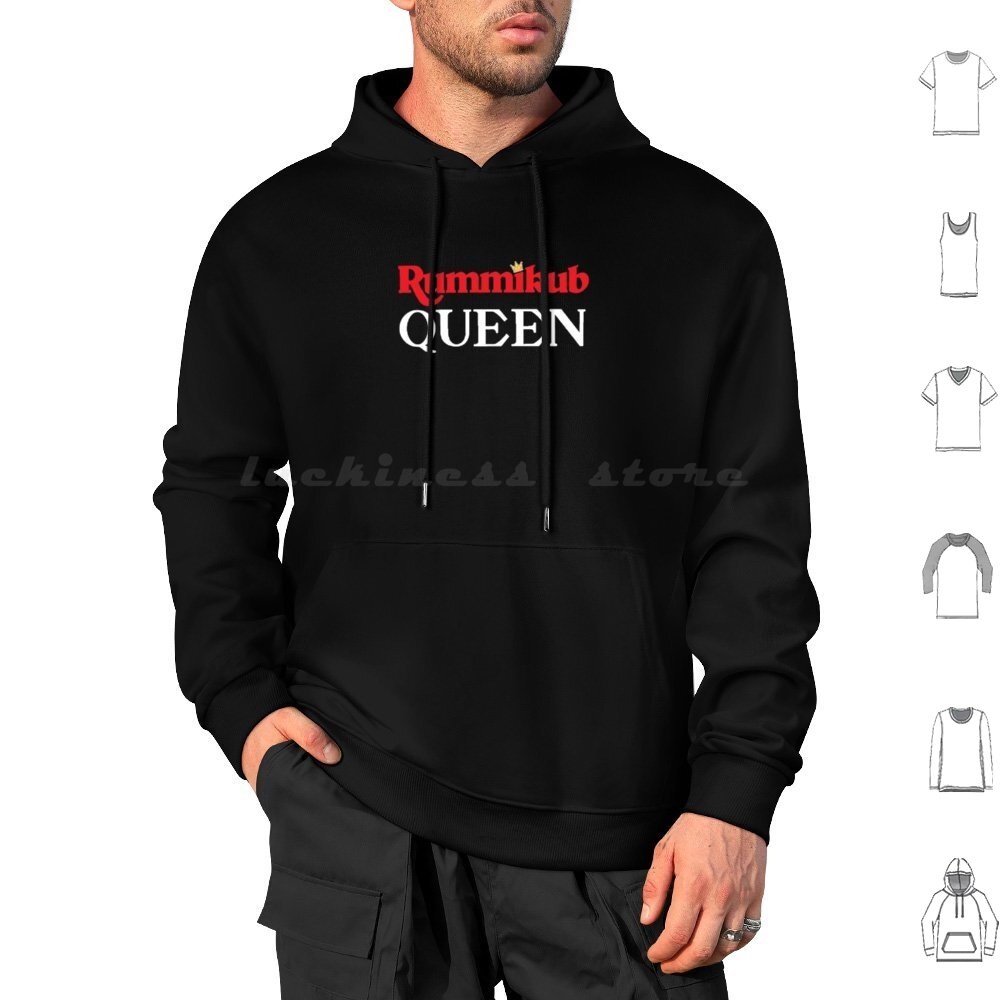 Queen Royal Font Hoodies Long  - огляд і ціна Board Game Font