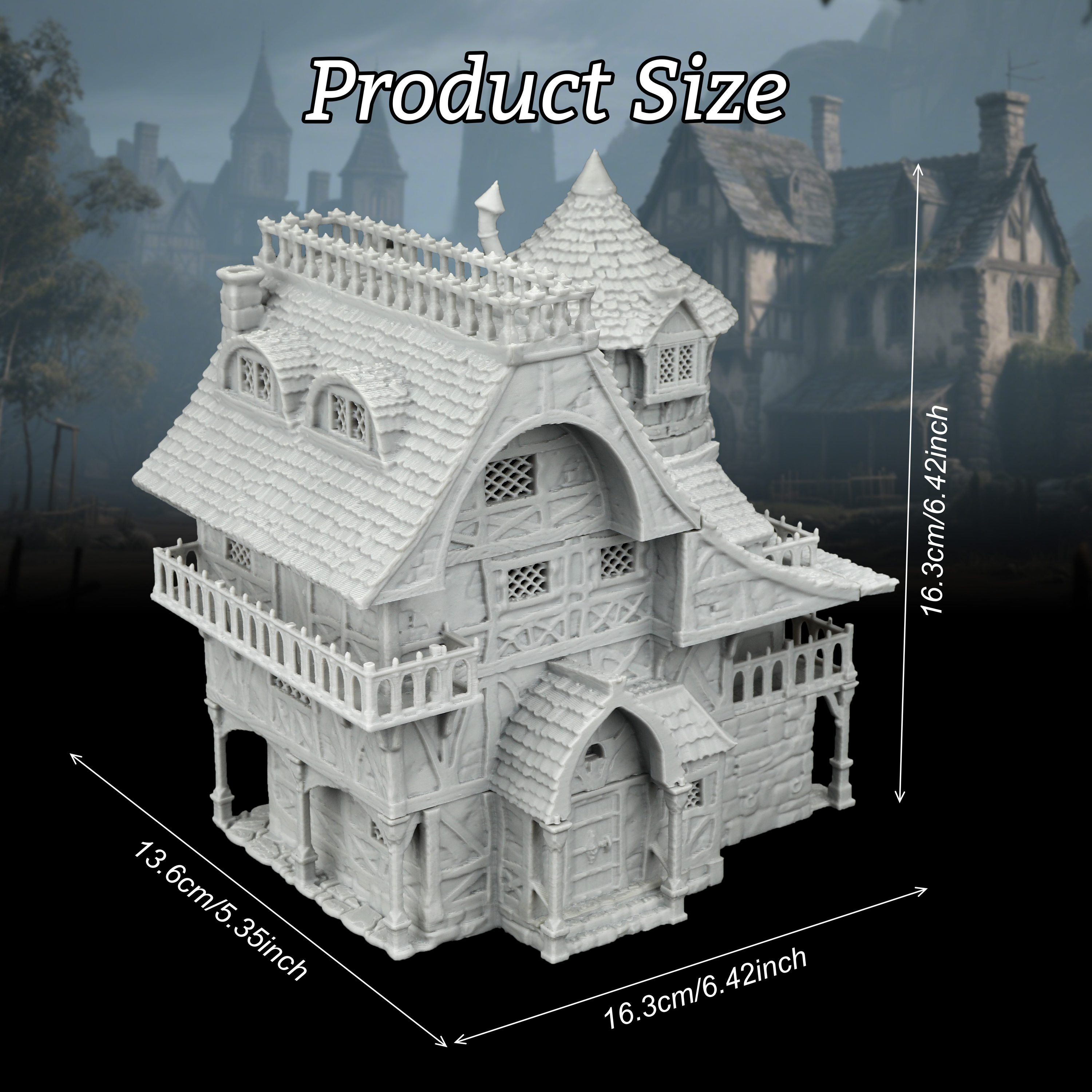 Fantasy Inn Miniature Building - огляд і ціна Board Game Dune