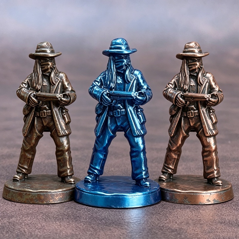 Wild West Cowboy White Copper  - огляд і ціна Board Game Electronic Table