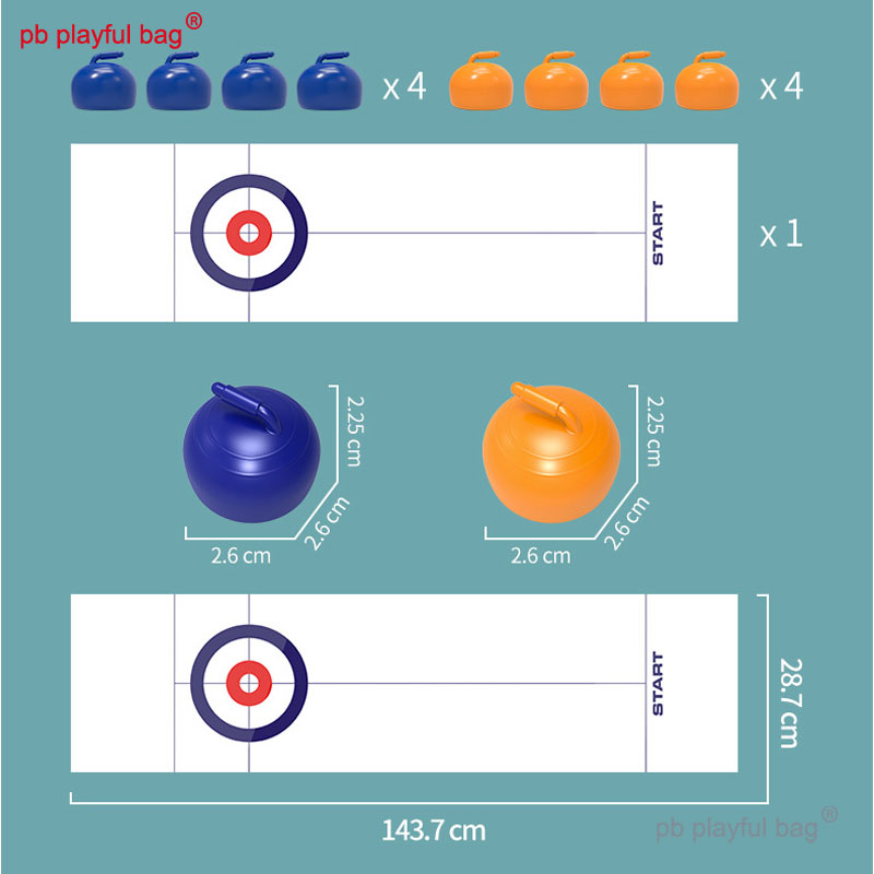 Board Game Kids Toys Curling B - огляд і ціна Board Game Electronic Table