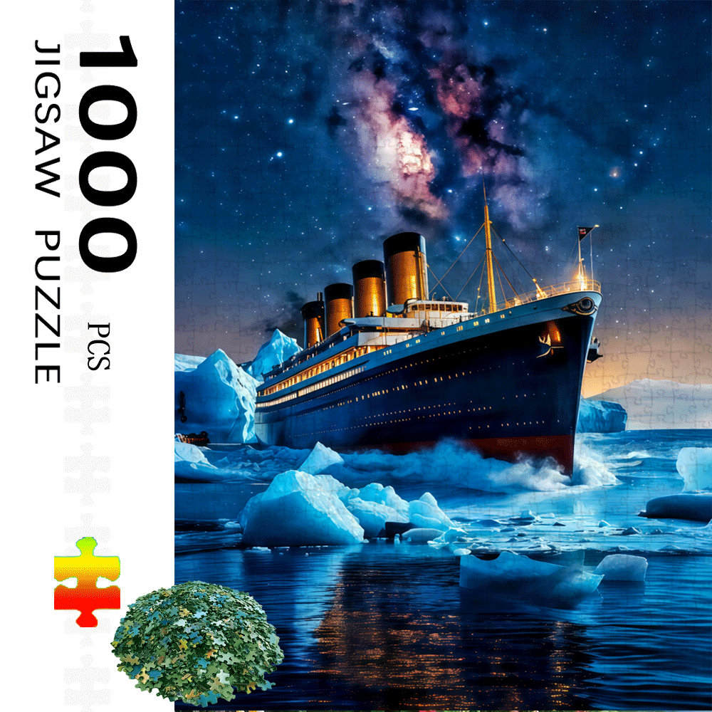 1000pcs Large Titanic Ship & I - огляд і ціна Jigsaw Puzzle Adult