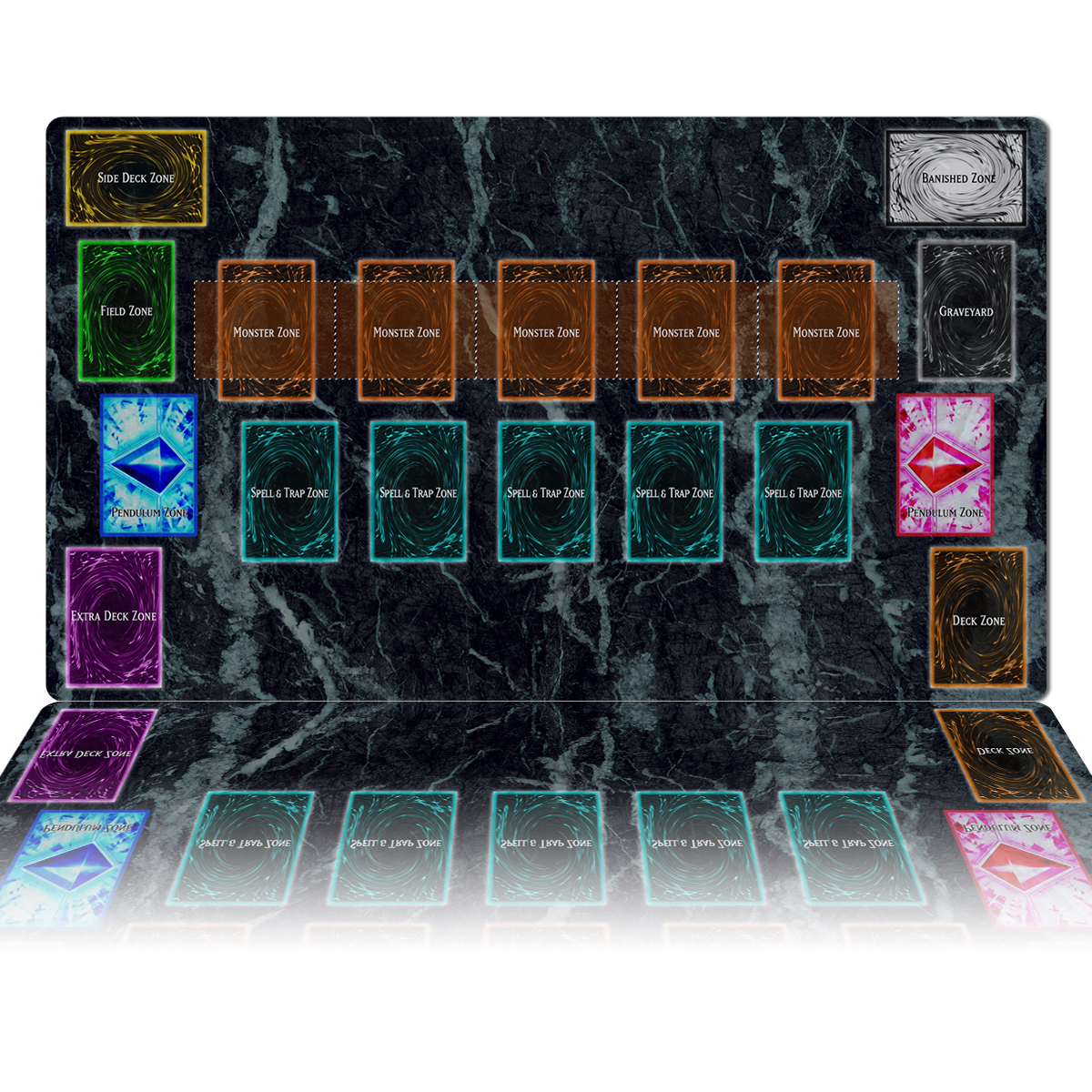 YuGiOh Playmat Template Link Z - огляд і ціна Board Game Zone