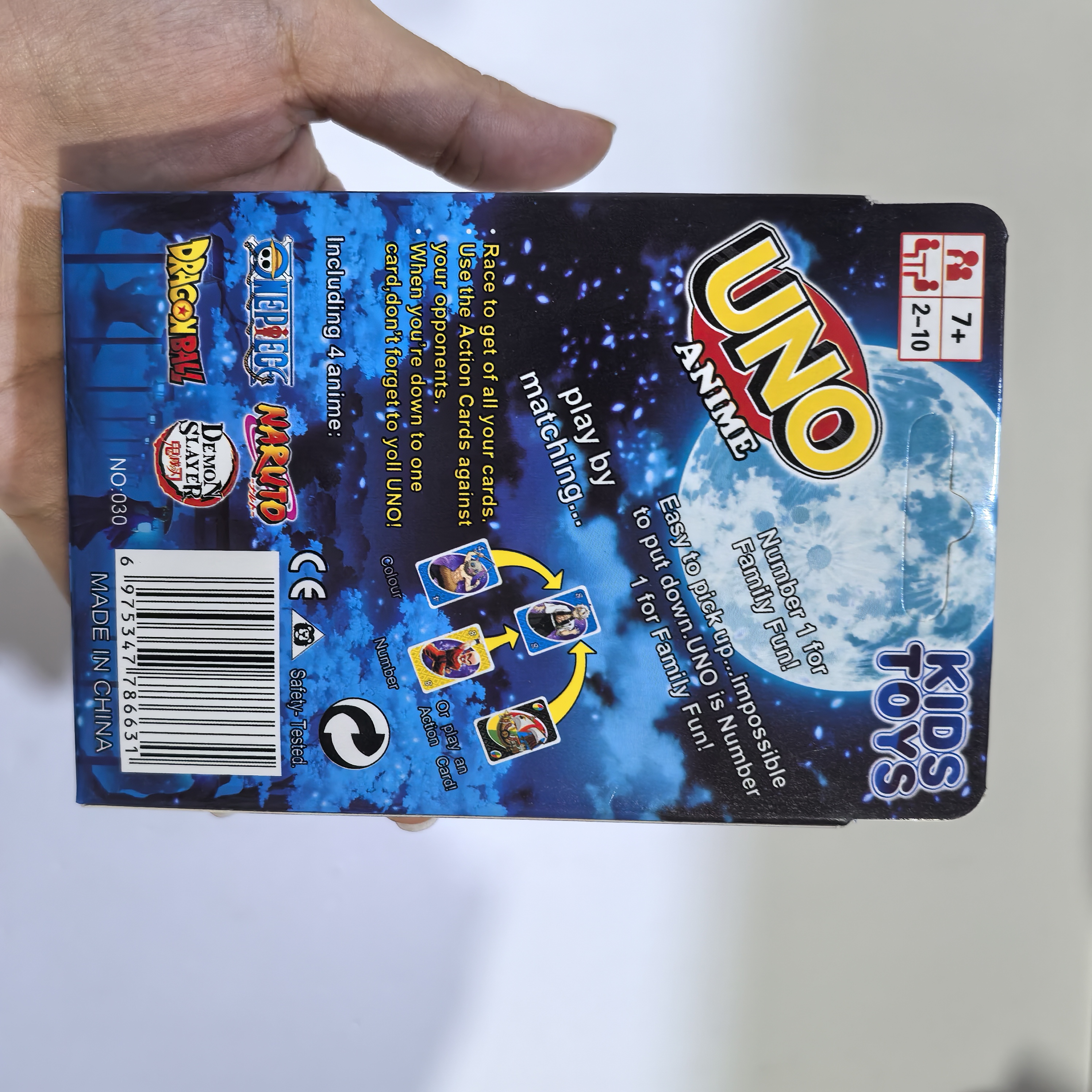 U-N-O Games One Piece Sword &  - огляд і ціна Board Game Family