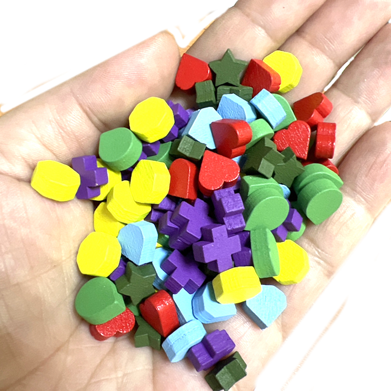 100Pcs 10mm Heart/Diamond/Wate - огляд і ціна Board Game Verdant