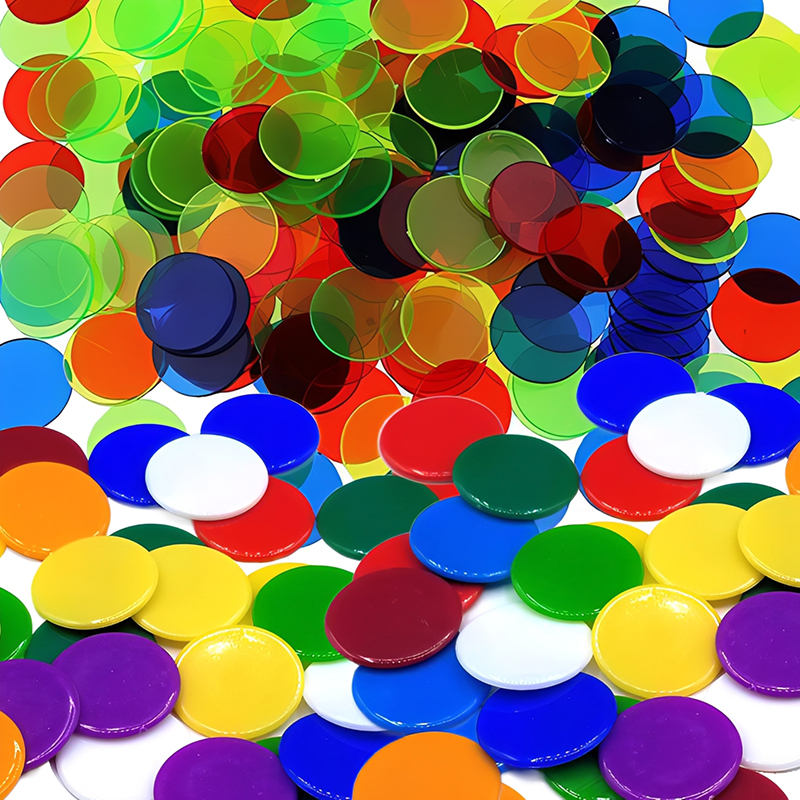 50/100/200pcs 19mm Chips Plast - огляд і ціна Board Game Verdant