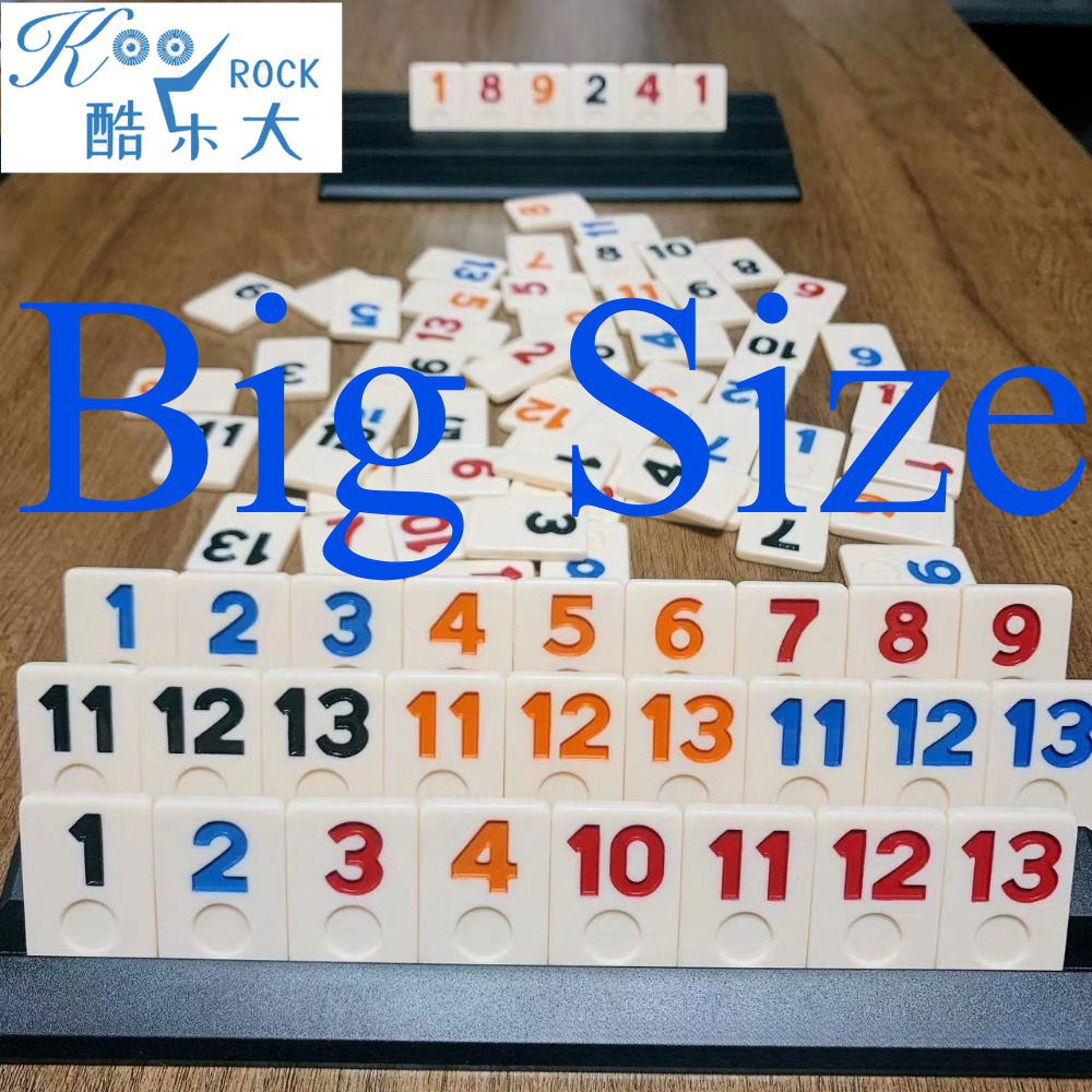 106 Tiles Digital Rummy with 4 - огляд і ціна Board Game Instruction
