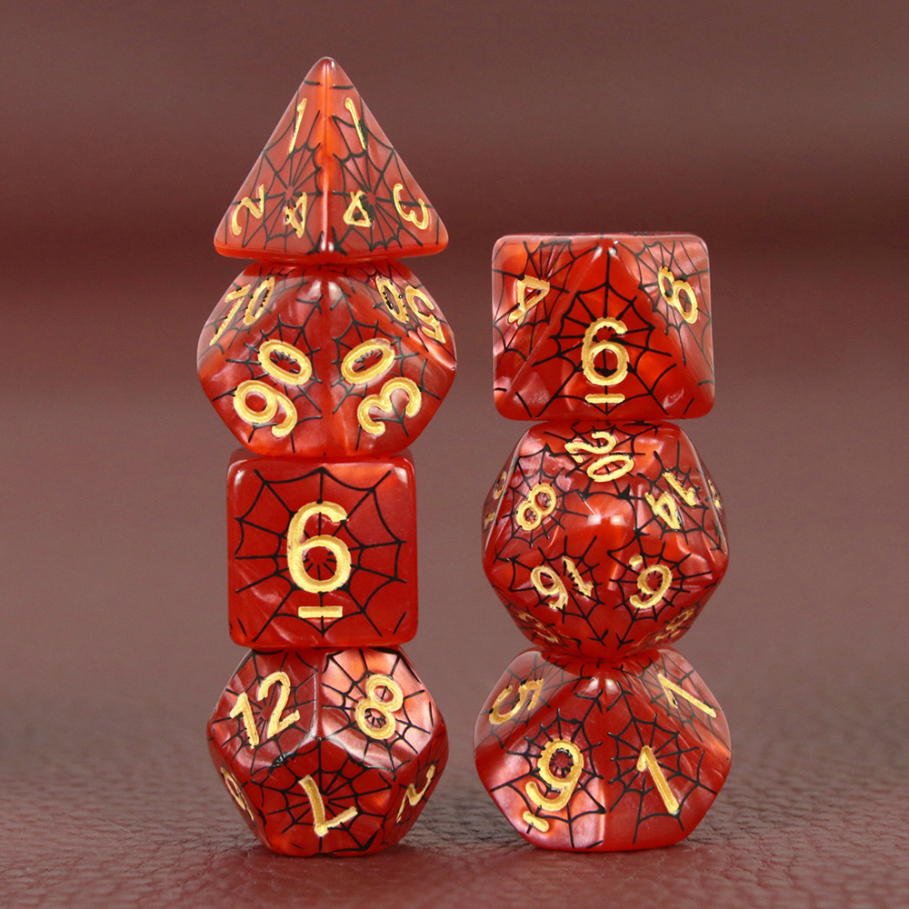 DND Dice Set 7pcs D4-D20 Polyh - огляд і ціна Board Game Web